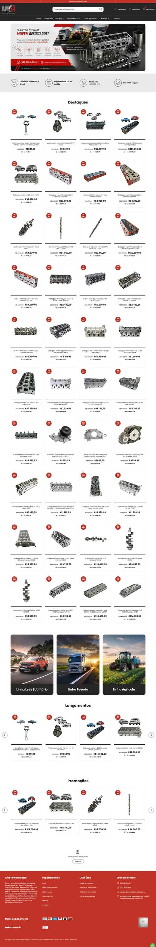AMC4 Distribuidora site