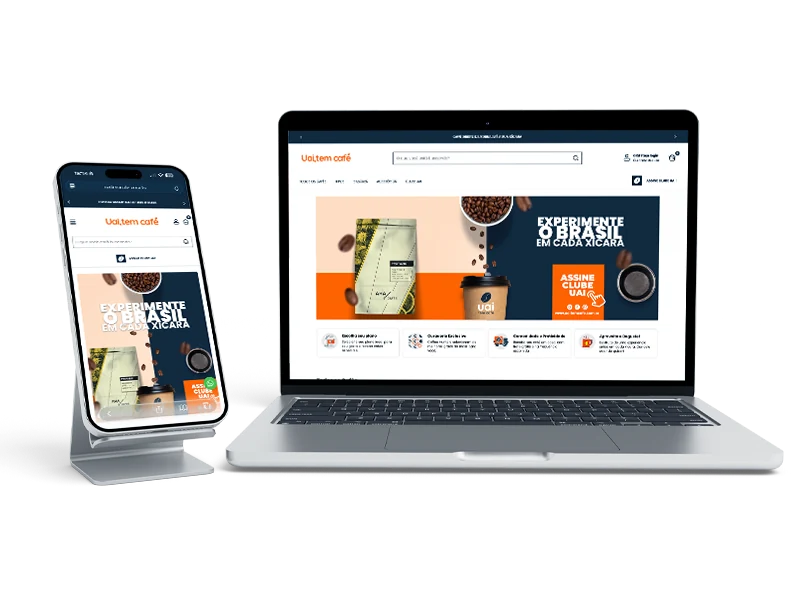Loja virtual Uai tem Café desenvolvida pela Baru Marketing